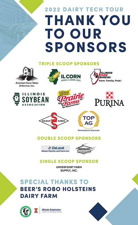 Dairy Tech Tour Sponsors